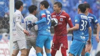 秋田がGK田中雄大の反スポーツ的行為を謝罪、山形との“奥羽本線ダービー”で頭突きのような行為「人として行ってはならない事」