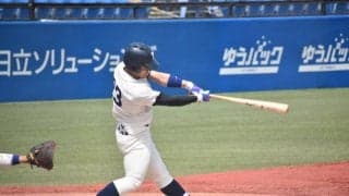 [硬式野球]大学初アーチに決勝のホームイン、橋本吏の活躍で勝利　立正大２回戦