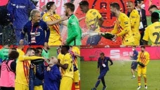 ピケがセビージャでどんちゃん騒ぎ...あらゆる人々にカバを浴びせ続ける