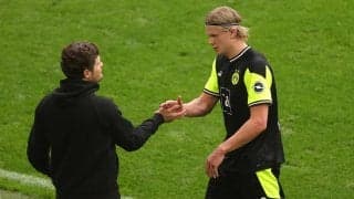 4発快勝のドルトムント、3試合ぶり2ゴールのハーランドに監督「自分にご褒美を与えていた」