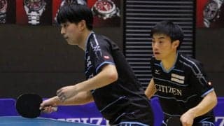 上村・三部ペア好発進　女子複は1勝がカギを握る展開に＜卓球・ビッグトーナメント＞