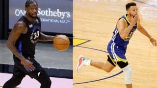 今季第17週の週間最優秀選手に選ばれたのはジュリアス・ランドルとステフィン・カリー