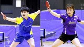 男子は関学大・天野、女子は同志社大・本井が2冠達成＜関西学生卓球新人大会＞
