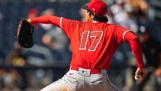 【MLB】大谷翔平、初回満塁ピンチも“魔球”スプリットで2者連続奪三振　最速157キロ
