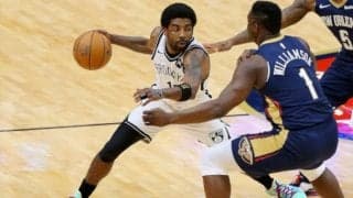 主力が欠けるネッツがペリカンズとの激闘を制す…アービングが32得点8アシスト