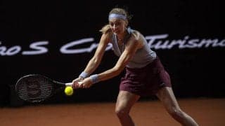 大会連覇へ! クビトワが初戦で全豪ファイナリストにストレート勝利[ポルシェ・テニス・グランプリ]