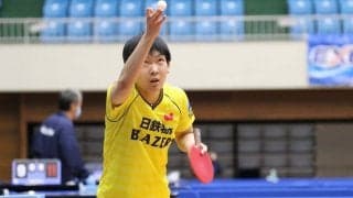 最終日開幕　男子シングルスはベスト4決まる＜卓球・ビッグトーナメント＞