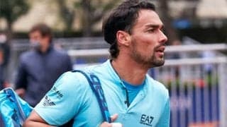  失格フォニーニはラケット破壊 