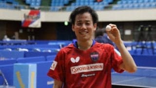 平野友樹が男子単V「すべてのタイトルをゲットしたい」＜卓球・ビッグトーナメント＞