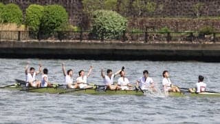 これぞ大学スポーツ、東京・隅田川で繰り広げられた伝統の一戦