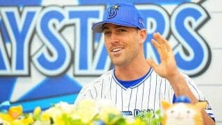 DeNA、育成シャッケルフォードを支配下に　背番号49「結果に一喜一憂せず」