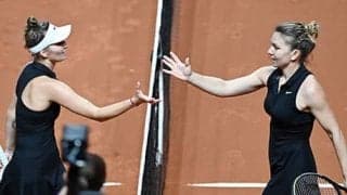 ハレプ 今季3度目ツアー8強