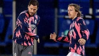 モドリッチ＆アザールが復帰!　マドリーがベティス戦招集メンバー発表