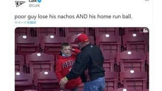 【MLB】HRボール巡り転倒　カメラが激撮“全てを失った父”に米メディア「英雄からゼロに」