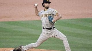 【MLB】ダルビッシュ、5回まで1失点の力投で勝利投手の権利　2戦連続カーショーと投げ合い