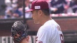 田中将大、2755日ぶりNPB勝利＆通算100勝　6回1失点好投に「粘り強く」