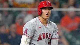 【MLB】大谷翔平、茶目っ気たっぷりの仕草に米注目　三塁止まりの同僚を「からかっていた」？