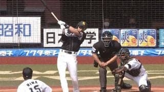 「打球音で観客ビビらす」鷹・柳田悠岐が衝撃の一打、打球速すぎフェン直単打