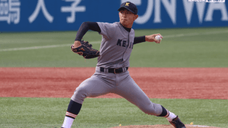 主将・福井が逆転打　中盤にビッグイニングをつくり明大を下す／明大１回戦