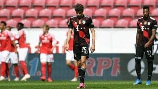 マインツに完敗でバイエルンの9連覇はお預け…今節ライプツィヒ敗戦or次節勝利で偉業達成へ《ブンデスリーガ》