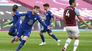 ヴェルナーがリーグ8戦ぶりゴール!　チェルシーがハマーズとの上位対決制して4位死守《プレミアリーグ》