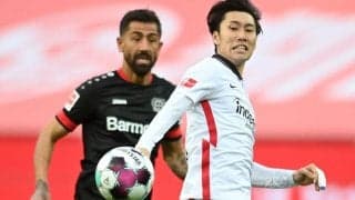 鎌田&長谷部先発のフランクフルト、レバークーゼンに敗戦で5位ドルトムントとの勝ち点差は1に《ブンデスリーガ》