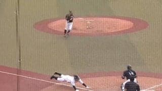 「コーチもなかなか凄い」中飛で二塁から生還したロッテ中村奨の“2ラン犠飛”好走塁