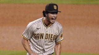 【MLB】ダルビッシュの変化球は「ゲームの世界」　横滑り153kmにネット衝撃「誰が打てる？」