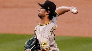 【MLB】同じ軌道から真逆に変化…　ダルビッシュの変化球に米驚愕「全くもってエグい」