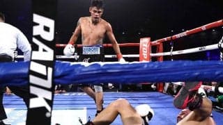 ナバレッテが12回TKOで初防衛　ガードの隙間抜く技ありアッパーに米称賛「エグい！」