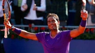 ナダル、絶好機の“ジャンピング空振り”に海外笑撃「超面白い」「彼も人間だった？」