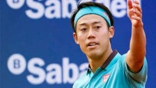 錦織 世界ランク41位へ後退