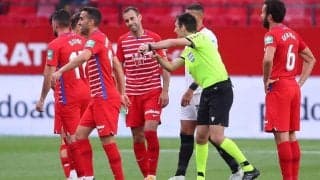 セビージャvsグラナダで珍事！ 主審が時間を間違え早めに時間終了…8分後に再開?!