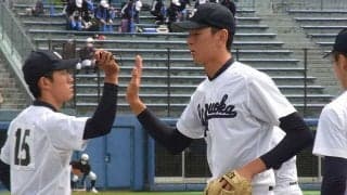 【高校野球】静岡192センチ大型右腕が目指す夏の聖地　プロ注目の天理達を「意識して見ていた」