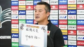 男子日本代表始動会見　今季のテーマは「臨機応変」