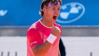 ズべレフ戦へ LLから2回戦進出