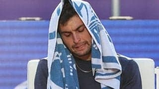 前週準Vカラツェフは棄権