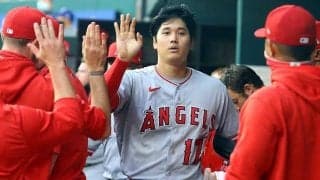 【MLB】大谷翔平、苦手なものはない？　同僚トラウトが試合前に明かす「英語マスターしてる」