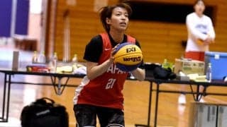 3x3女子日本代表の篠崎澪が決意…「大事なところではプレーでも引っ張っていけるように」