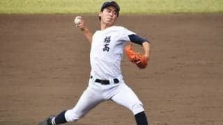 偏差値72の福岡高校で最速149キロ。プロ注目の右腕は東大より狭き門を目指す