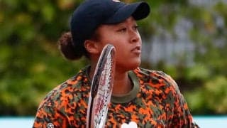 大坂 クレー初戦「楽しむ」