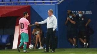 クーマン メッシのPSG移籍“噂”を不安視せず「あまり心配していない」