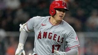 【MLB】大谷翔平、第2打席で左翼フェンス直撃二塁打　リプレー検証も本塁打ならず