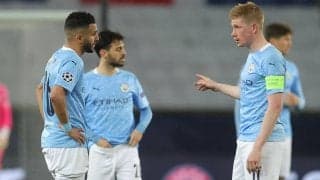 同点ゴールを決めたデ・ブライネ、逆転シーンのマフレズとの会話を明かす「僕が決められるかどうかを聞いてきた」