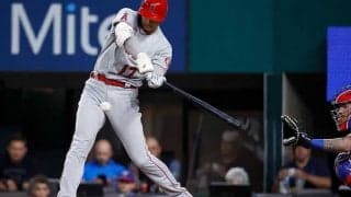 【MLB】大谷翔平、審判をも迷わせたフェン直二塁打　監督も思わず「本塁打打ったことに…」