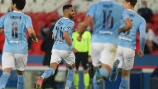 壁をすり抜けるFKでシティを勝利に導いたマフレズ「神は僕にこのゴールを与えた(笑)」