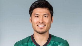 松本DF篠原弘次郎が左膝蓋腱炎で全治約2カ月