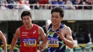 山縣亮太に及ばず3位　10秒30の桐生祥秀は淡々「誰がどうとか関係ない。自分に集中した」