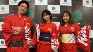 カープ浴衣の人気の秘訣は？ “勝利のグラビア”菜乃花と石原慶幸が「感動した」ルーキーの名は…