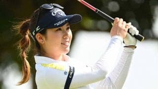 20歳西村優菜、1打差暫定2位浮上　パット好調6アンダー「こんなゴルフもあるんだなと」